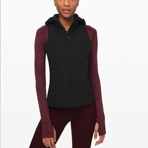 NWOT Lululemon Another Mile Vest Black Sz 4